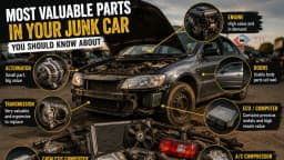 Most Valuable Parts in Your Junk Car You Should Know About
