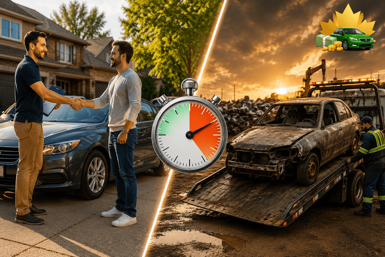 Car Buying Services vs Junk Car Removal | Which Is Faster in Alberta?