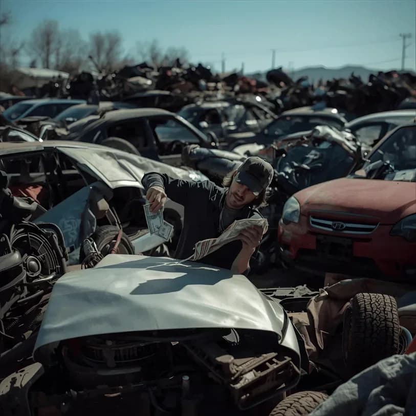 Junk car removal service in Calgary