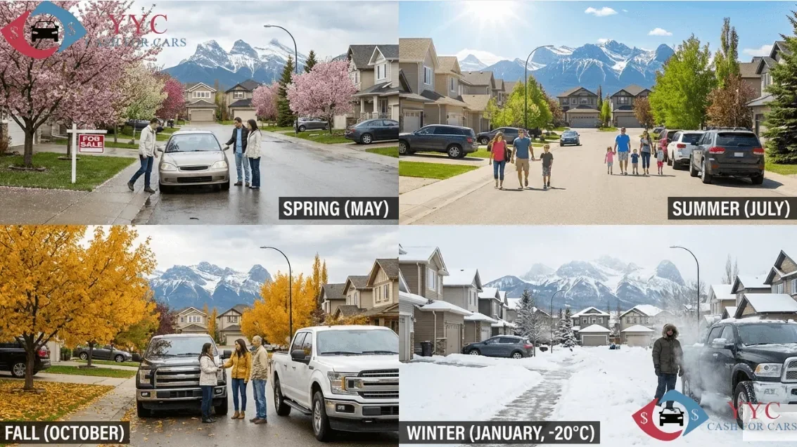 How Calgary seasons affect car sales